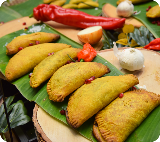 UK vegan Jamaican patties