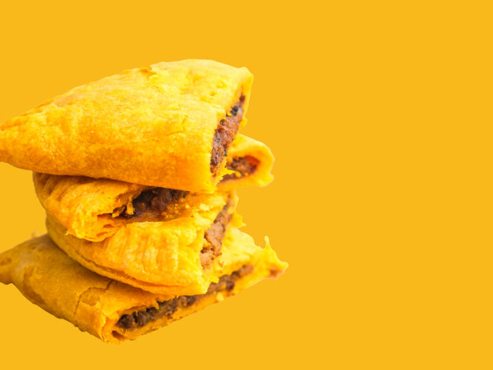 UK vegan Jamaican patties